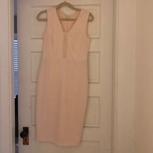Calvin Klein size 4 light pink dress